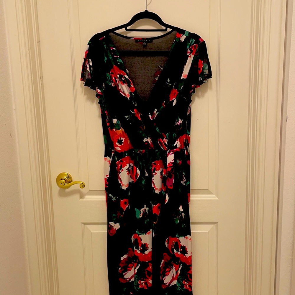 Tiana B floral jumpsuit